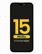 LCD Assembly for iPhone 15 (Aftermarket Incell / QV7) (IC Transfer Eligible)