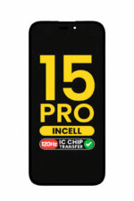 LCD Assembly for iPhone 15 Pro (Aftermarket Incell / QV7 / 120HZ) (IC Transfer Eligible)