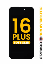 OLED Assembly for iPhone 16 Plus (Aftermarket QV8 / Soft) (IC Transfer Eligible)