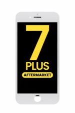 LCD Assembly with Steel Plate for iPhone 7 Plus (Black) (Aftermarket / GQ6)