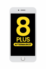 LCD Assembly with Steel Plate for iPhone 8 Plus (White) (Aftermarket / GQ6)